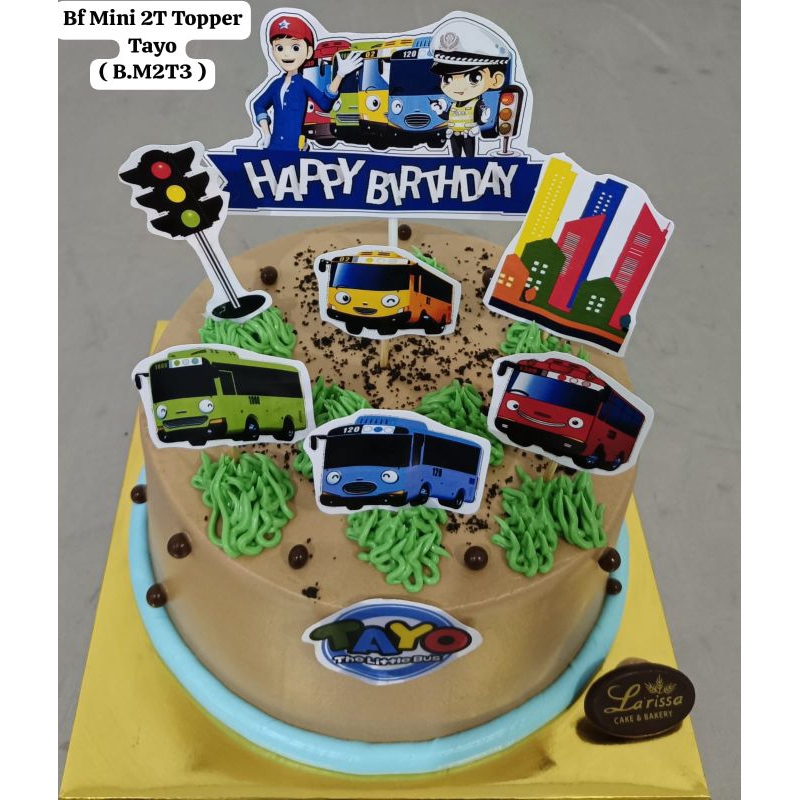 

Kue Ulang Tahun Karakter Tayo - Kue Ulang Tahun Tema Mobil - Kue Ulang Tahun Anak Laki-Laki Tayo