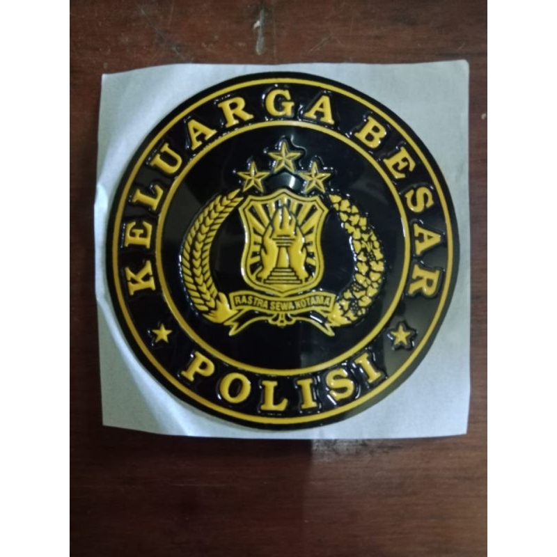 

sticker embos polisi