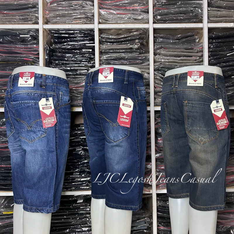 LJC Celana Pendek Jeans Corvus High Quality Original Legosh