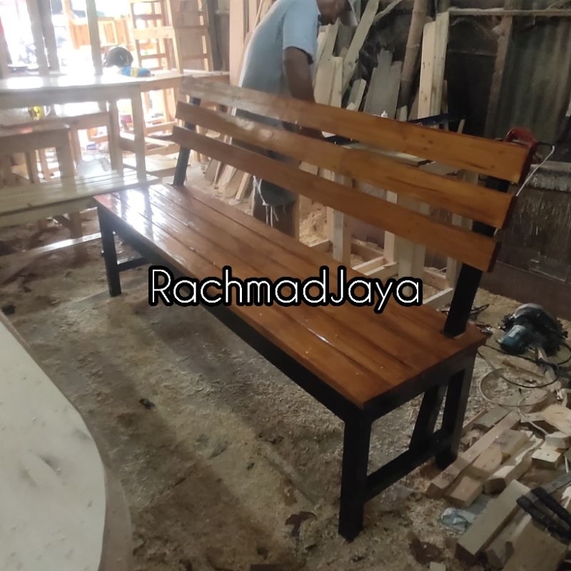 Kursi Teras Santai Full Kayu Jati Belanda Minimalis