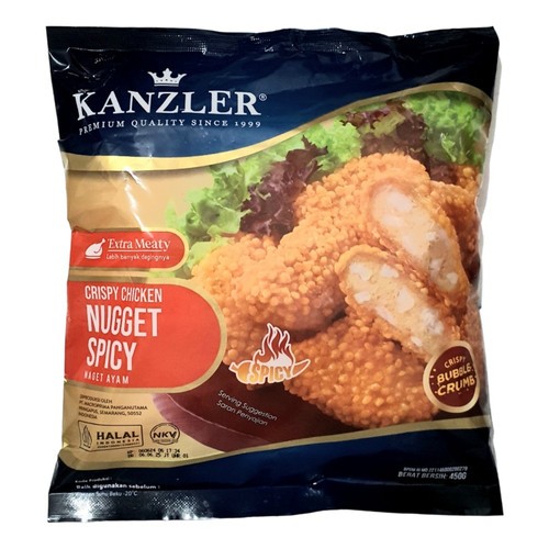 

Kanzler Crispy Spicy Nugget 450gr