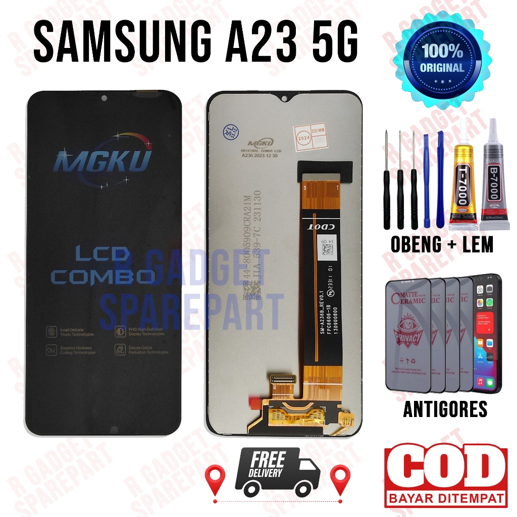 Lcd Samsung A23 5G Original OEM Quality Lcd Touchscreen Samsung A23 5G Fullset