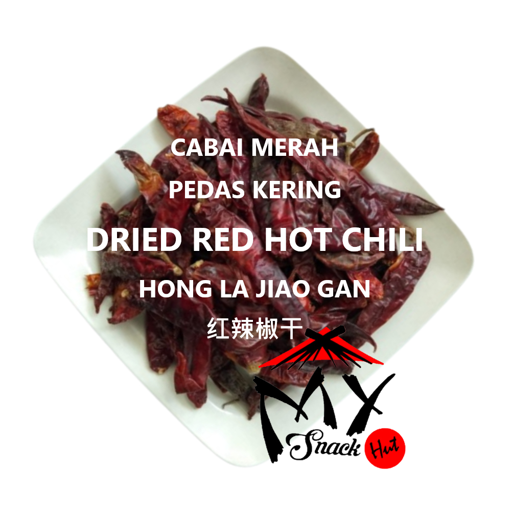 

CABAI MERAH KERING 50GR CABE LOMBOK SUPER PEDAS DRIED RED HOT CHILI WHOLE CHILLI LOMBOK ABANG UTUH