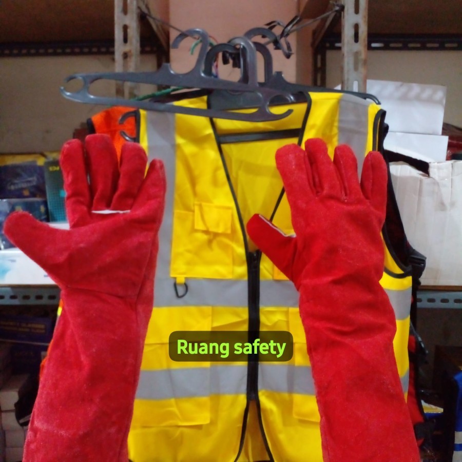 Sarung tangan las kulit / Welding safety gloves