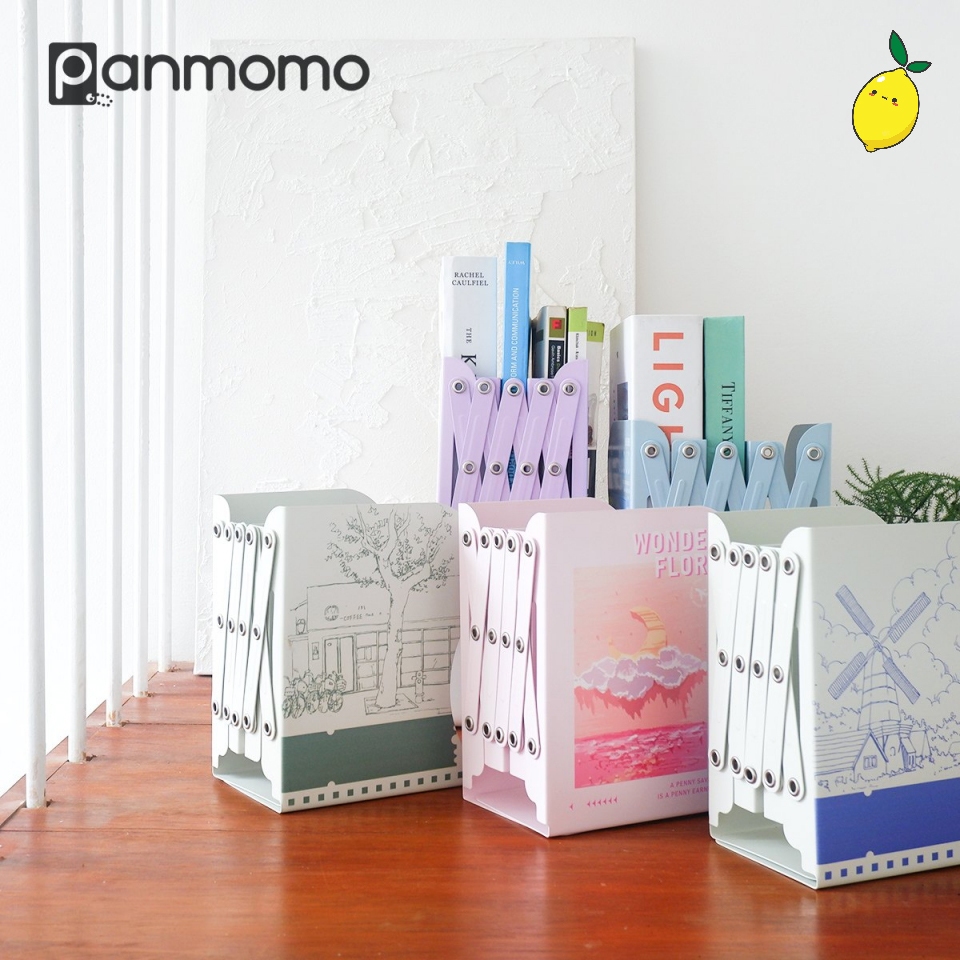 

Penahan Buku / Pembatas Buku Panmomo Calm Scenery Adjustable Bookends
