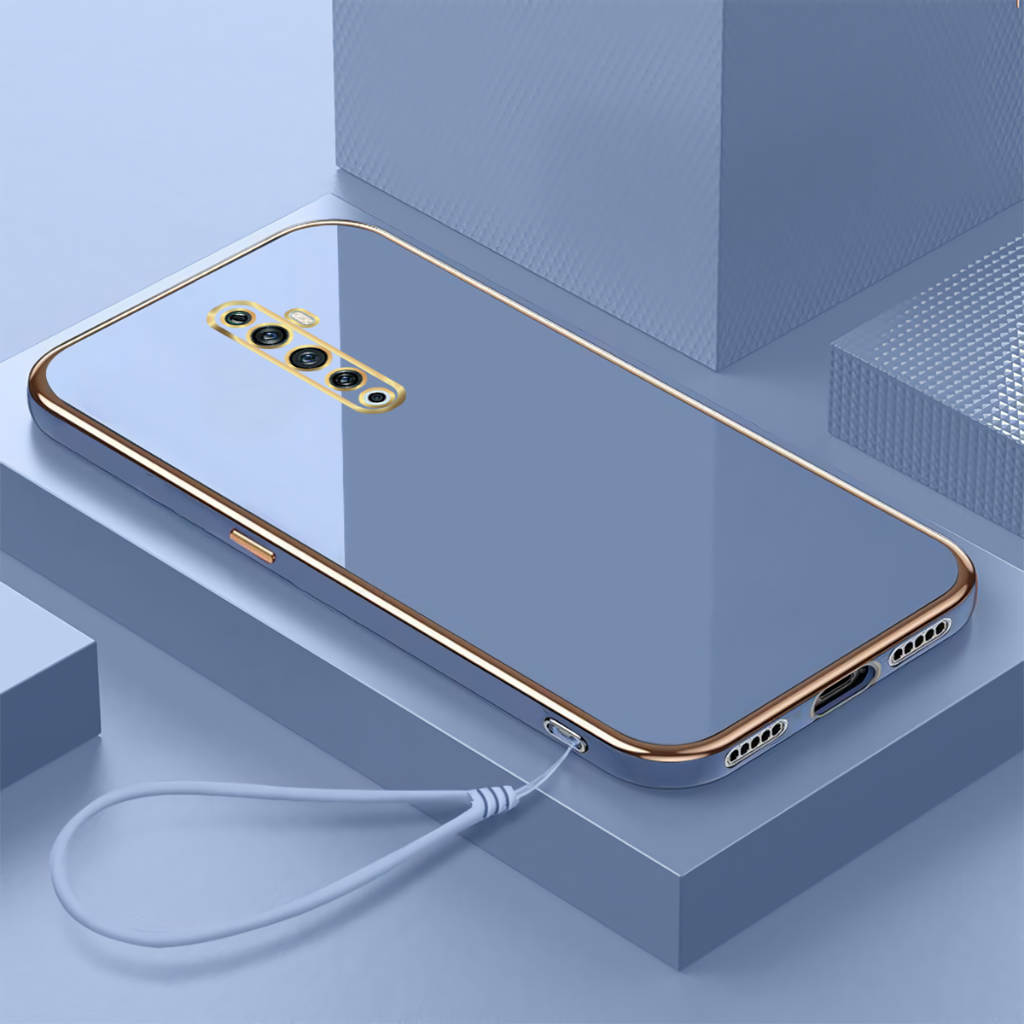 Softcase Oppo Reno 2F/ 2Z Case Luxury Plating Premium Casing
