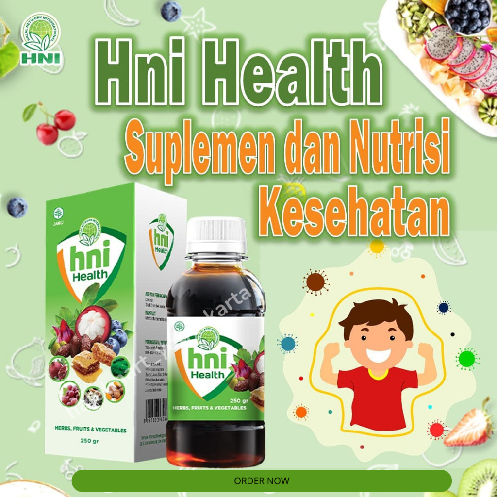 

ANTIOKSIDAN DAN NUTRISI ALAMI-HNI HEALTH EXTRAFOOD