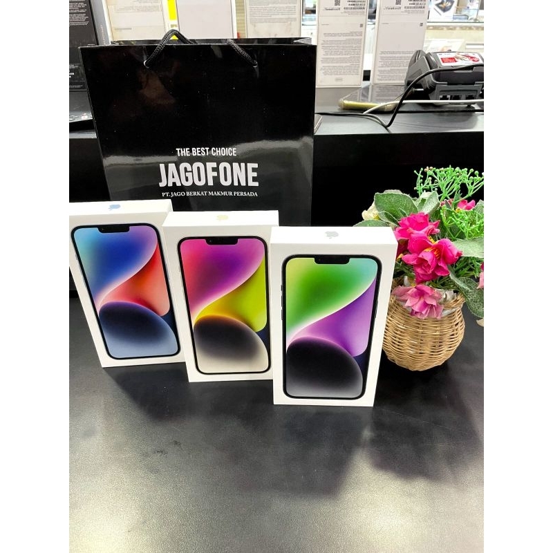 IPHONE 14 Garansi Resmi (ibox) 128gb/256gb/512gb.Layar Super Retina XDR 6,1 inc