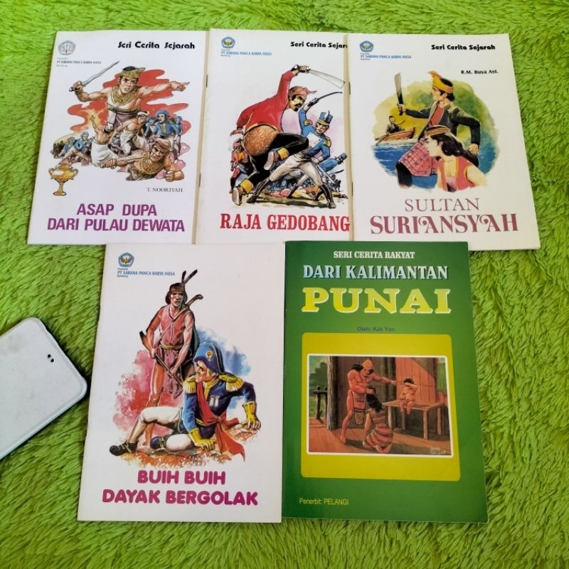 ORIGINAL BUKU CERITA ANAK DAN CERPEN ASAP DUPA DARI PULAU DEWATA RAJA GEDOBANG SULTAN SURIANSYAH BUI