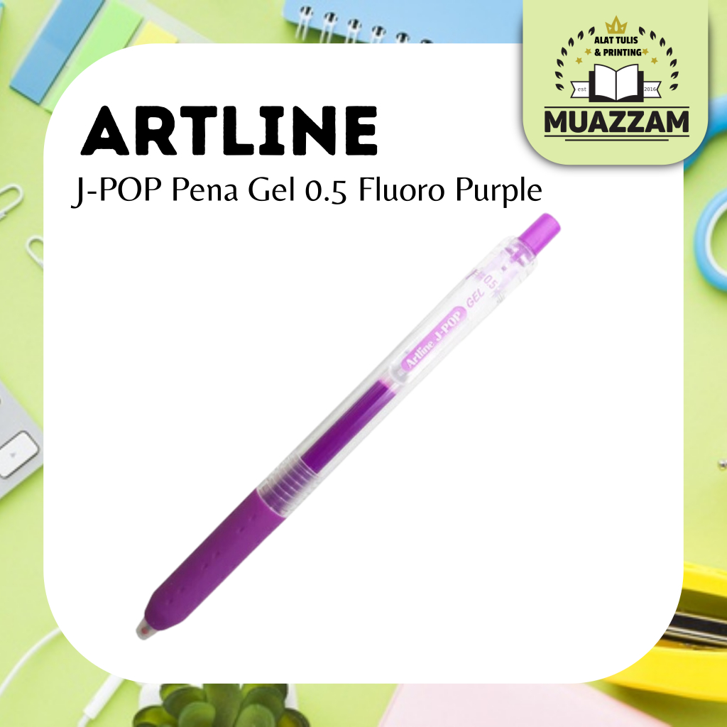 

Artline Pena J-Pop Gel 0.5 Fluoro Purple EGB-S260