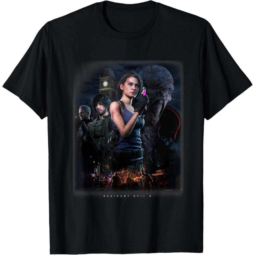 Kaos Dewasa RESIDENT EVIL 3 T-Shirt Fashion Baju Atasan Anak Laki Laki Perempuan Distro Umur 1 2 3 4