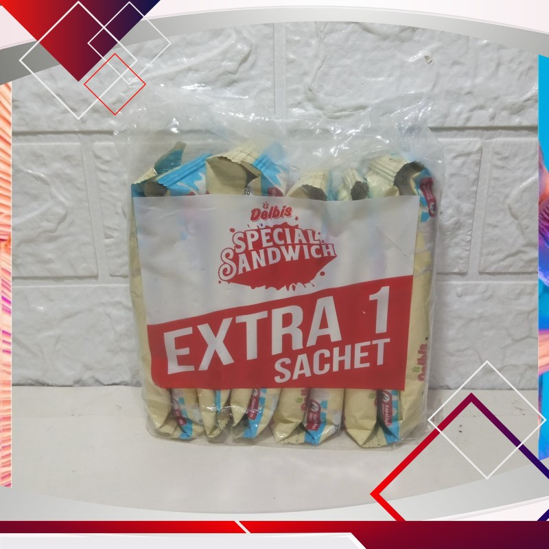 

Delbis Special Sandwich Dobel Cokelat Isi 11pcs x 19,4gr