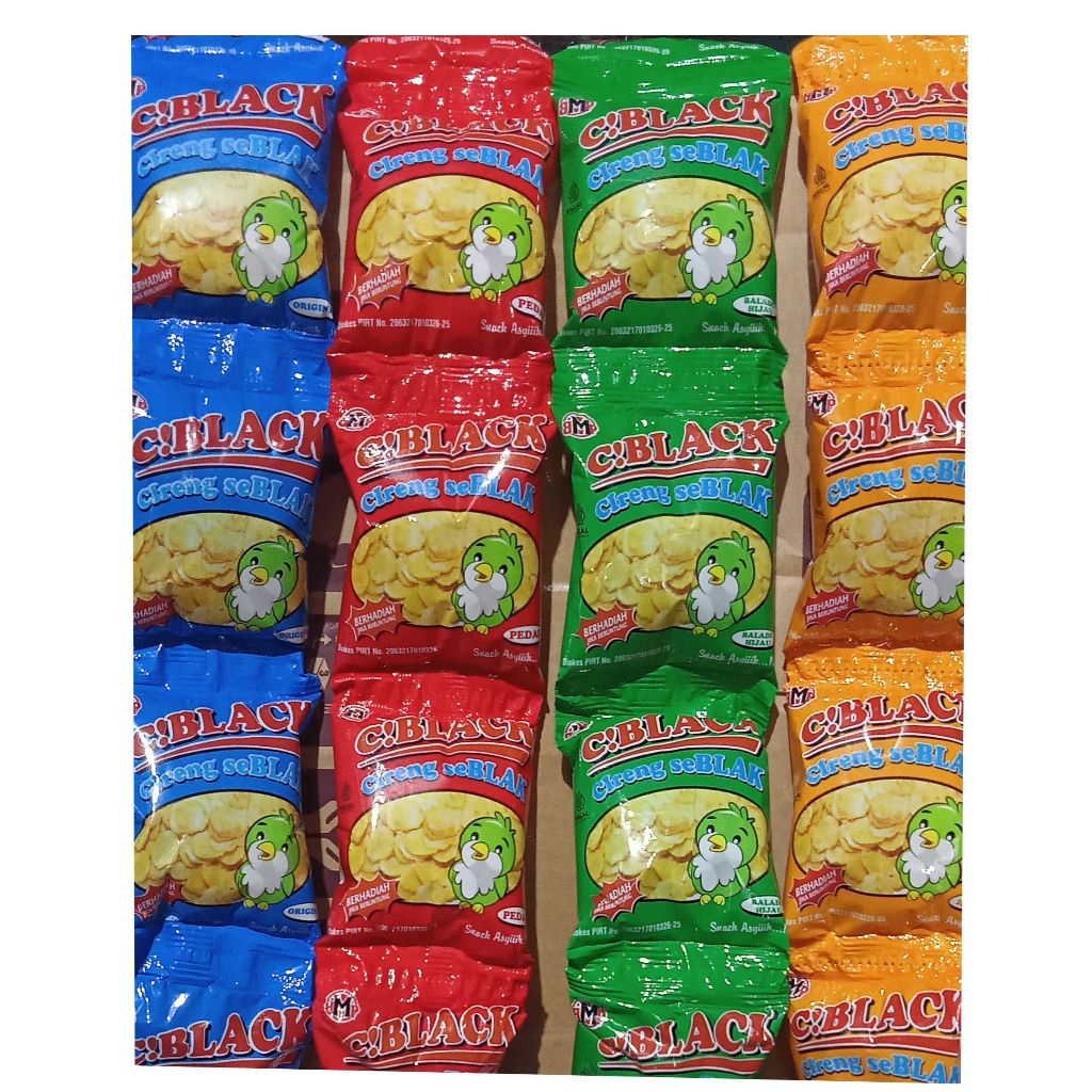 

Ciblak cireng seblak 10 gr isi 10 Bungkus (Random)