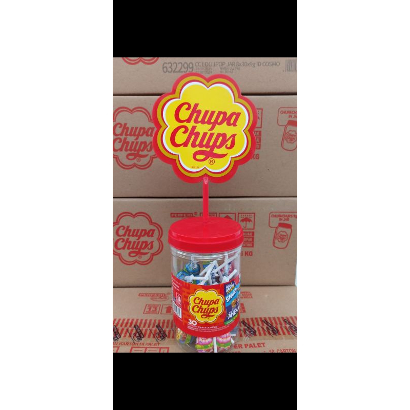 

CHUPA CHUPS LOLLYPOP isi 30 pcs