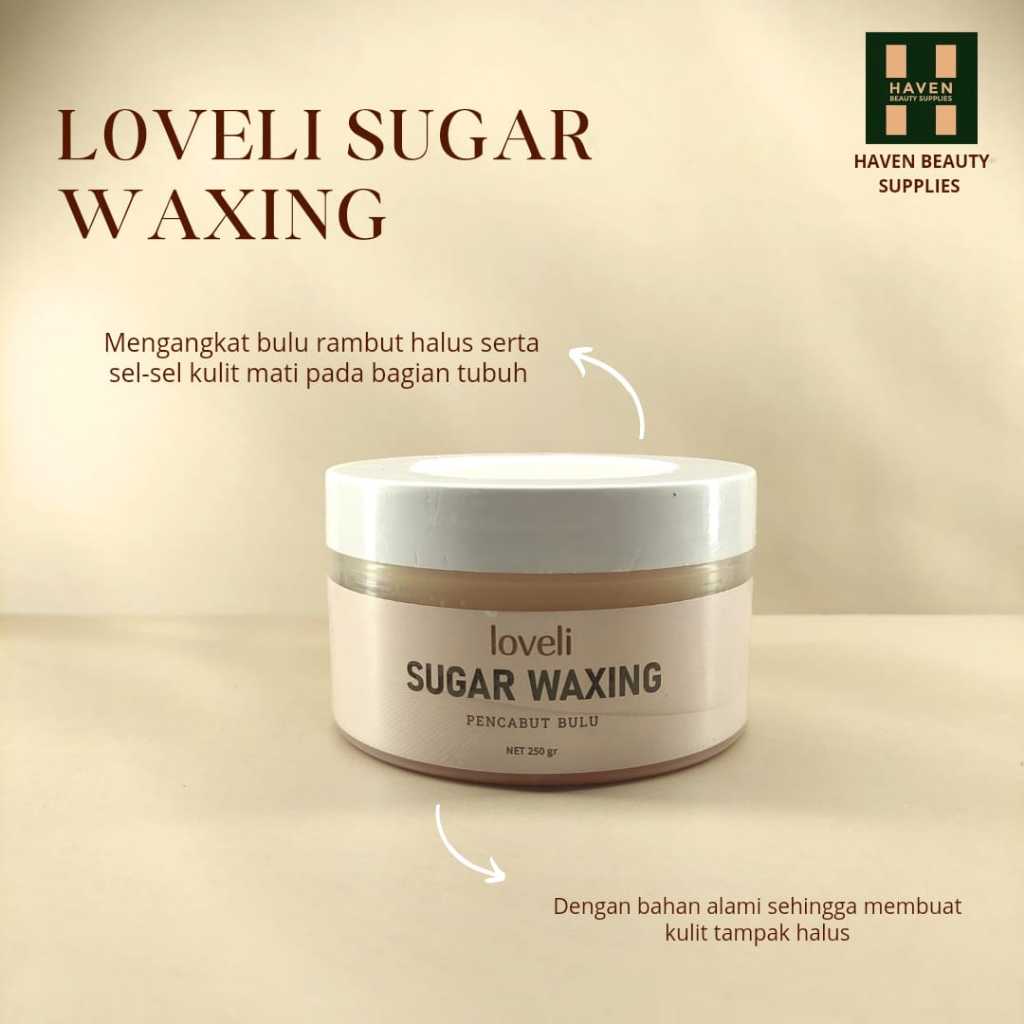 Loveli Sugar Waxing/Sugar Waxing/Cream Waxing/waxing/penghilang bulu ketiak
