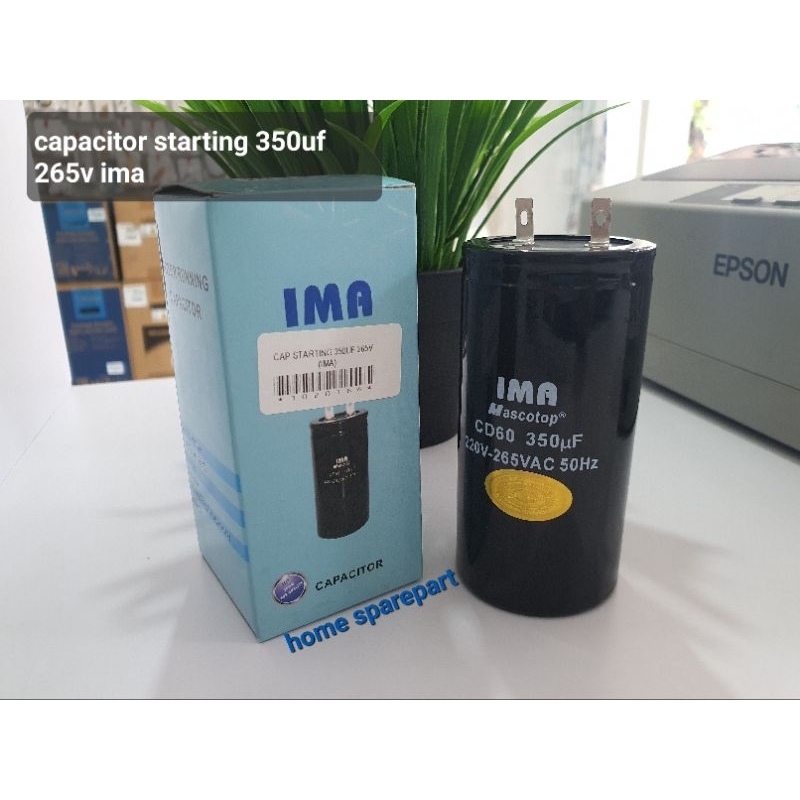 capasitor ac starting  ima