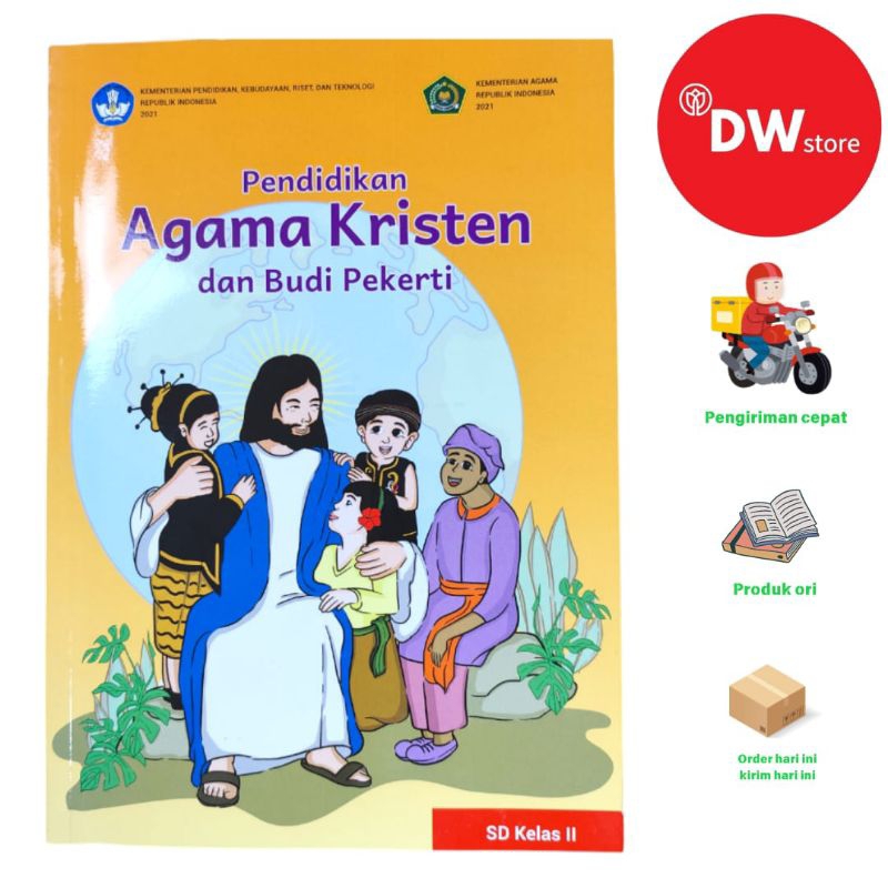 Buku Agama Kristen Kelas 2 SD Kurikulum Merdeka
