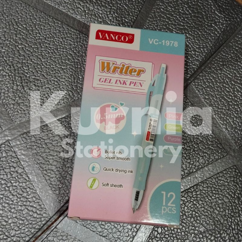 

SELUSIN (12 PCS) Pulpen/Bolpoin VANCO® VC-1978 0.5 mm