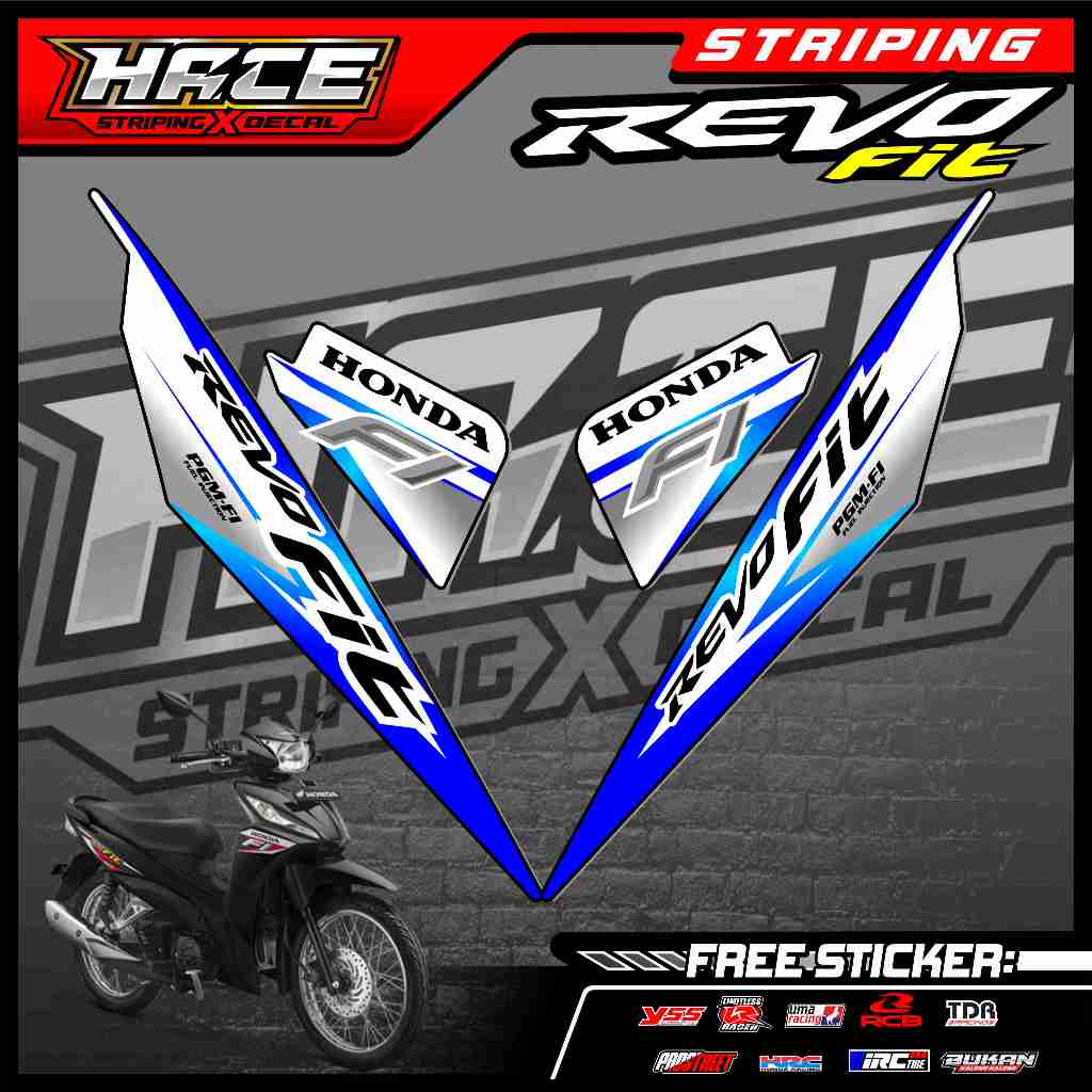 739 STRIPING STICKER REVO FIT - STRIPING STICKER REVO FIT PREMIUM GRAFIK