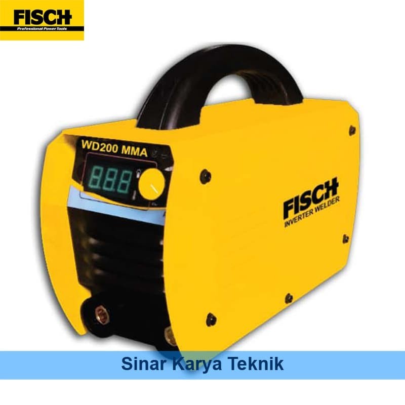 FISCH WD 200 MMA IGBT INVERTER SYSTEM / MESIN LAS 200 A