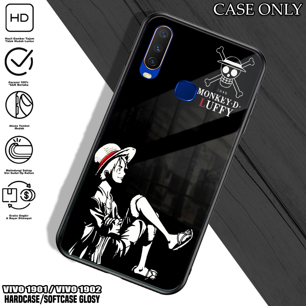 Case VIVO 1901 / 1902 - Casing VIVO 1901 / 1902 [ WANPIS ] Silikon VIVO 1901 / 1902 - Kesing Hp - Ca