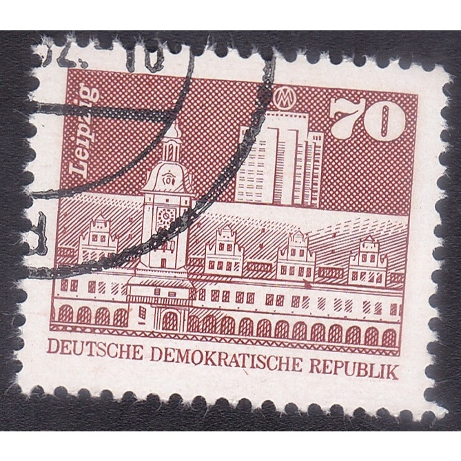 

A 10908 STU BUAH PRANGKO JERMAN NOMINAL 70 PFENNIG TEMA LEIPZIG DENGAN KONDISI SUDAH ADA CAP