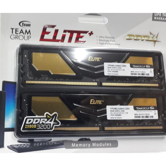 Ram 2x8 teamgrup 3200mhz