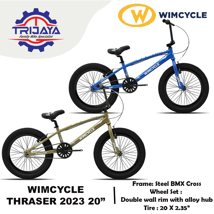 Wimcycle Thraser 2023 Sepeda BMX Anak [20 Inch]