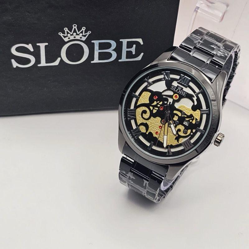 BISA CODJAM TANGAN PRIA SLOBE ORIGINAL KZ-1999 FASHION STAINLESS STEEL MOTIF BATIK TANGGAL AKTIF FRE