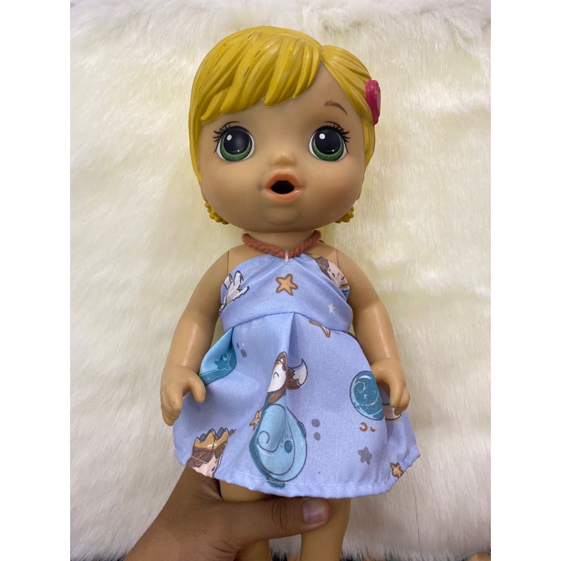 baby alive preloved, baby alive medicine yellow hair