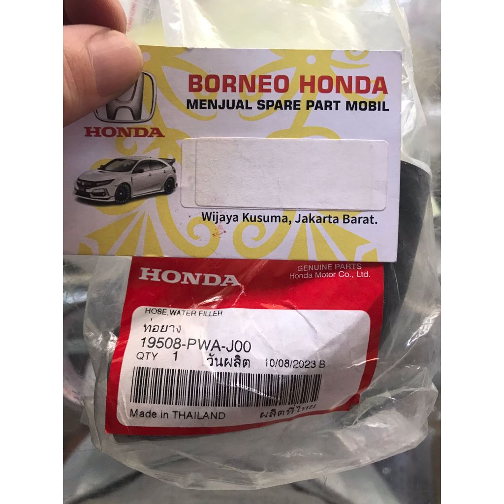 SELANG AIR RADIATOR CORONG FILLER WATER JAZZ OLD GD3 IDSI VTEC 2003 - 2007 HONDA 19508-PWA-J00 HOSE 