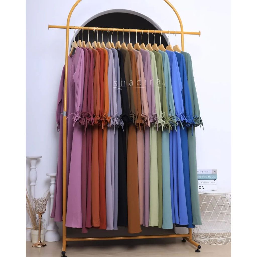 Rafeeqa Gamis Syar'i Daily Bahan Adem by Shadira