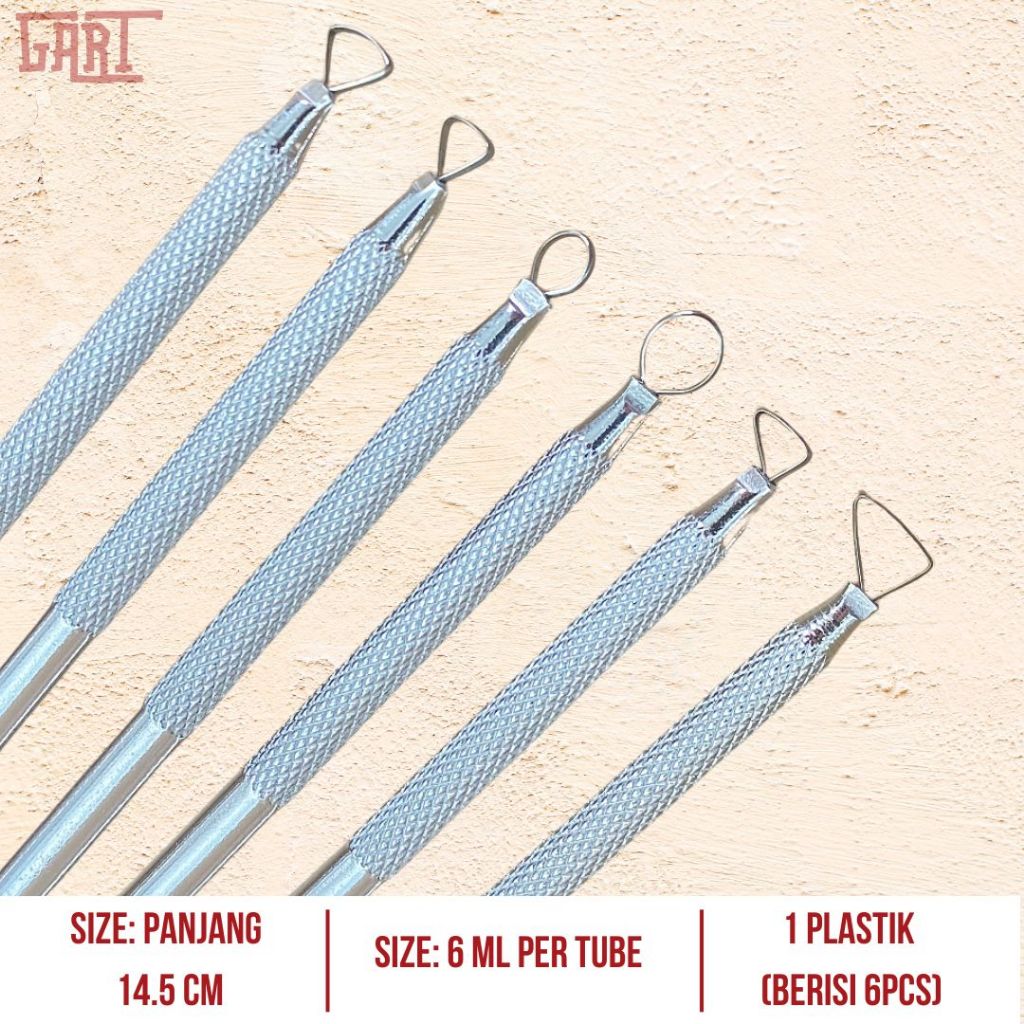

ALAT PAHAT TANAH LIAT - Sculpting Tools Clay - Alat Pahat Clay Stoneware Earthenware