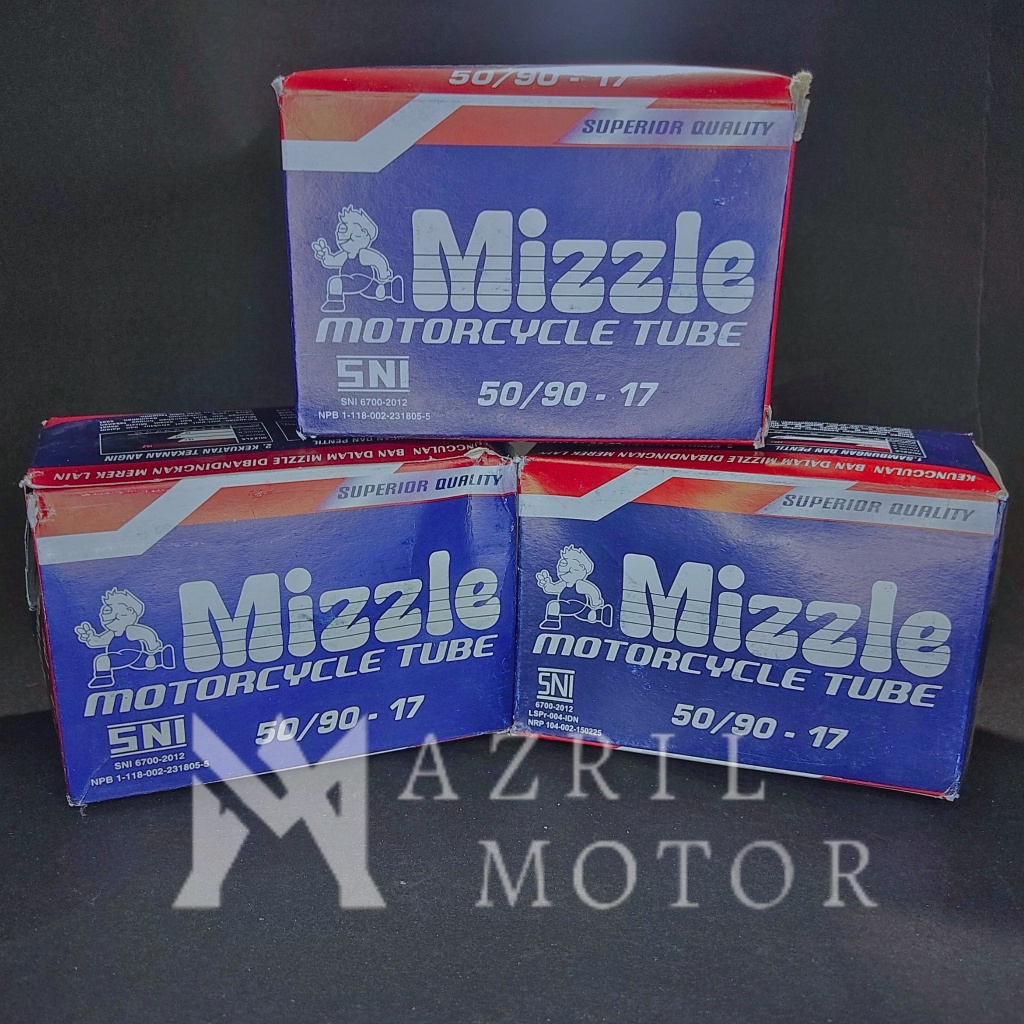 BAN DALAM MIZZLE RING 17 UKURAN 50/90-17