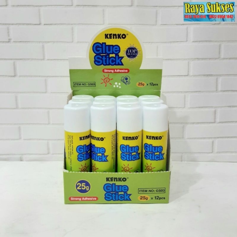 

Lem Kertas Glue Stick Kenko/Glue Stick Kenko 25g 15g 8g/Lem Kertas Kenko