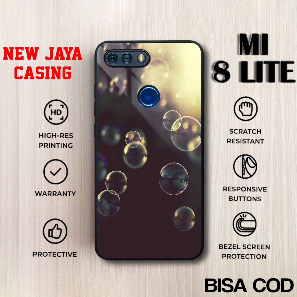 Case Xiaomi Mi 8 Lite Terbaru Bubble Lucu Hardcase Softcase Glosy Casing Mi 8 Lite Termurah Terlaris