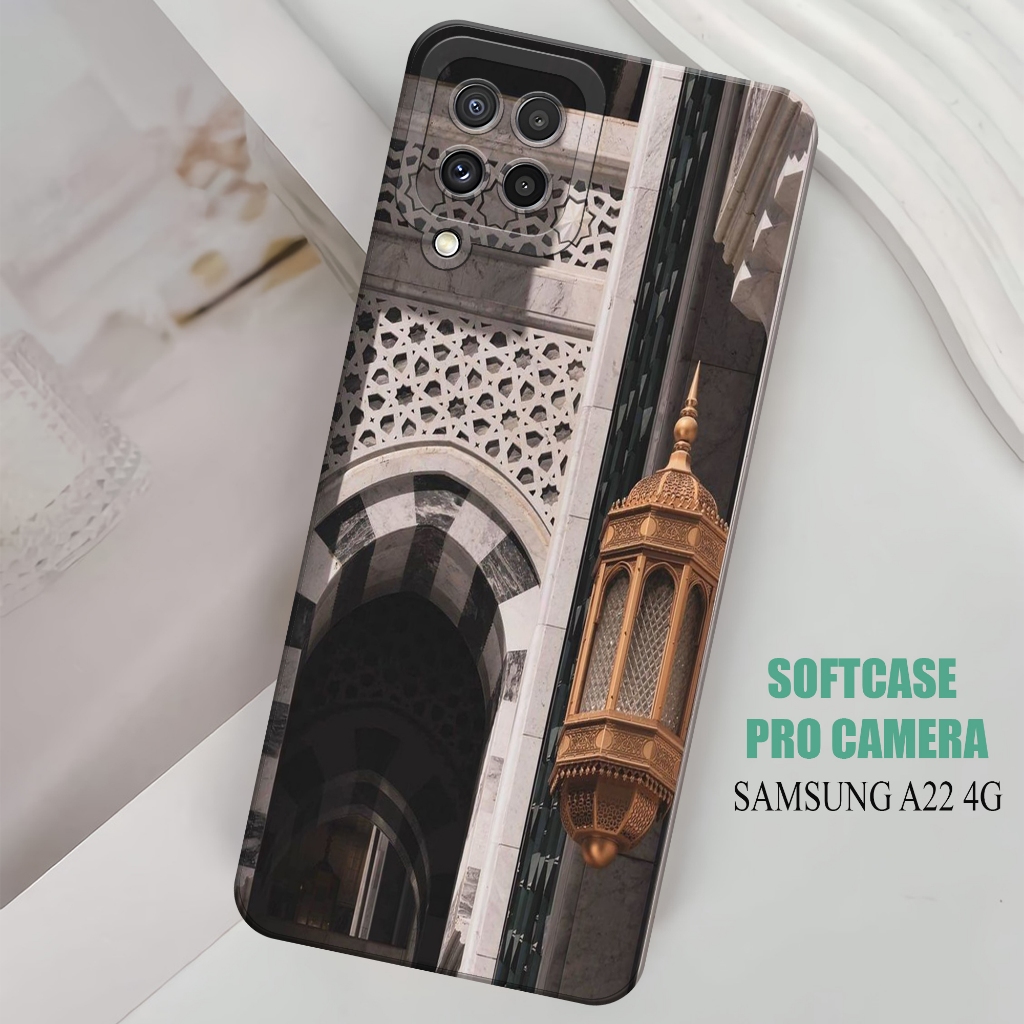 Case SAMSUNG  A22 4G - SAMSUNG  A22 4G  Terbaru - Softcase  SAMSUNG  A22 4G  - Softcase Pro Camera -