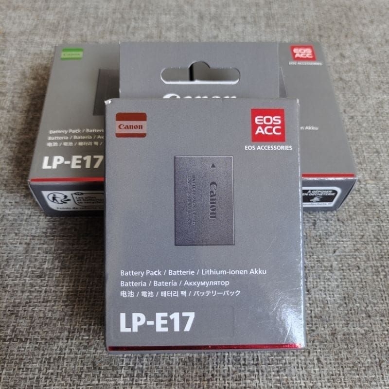 Baterai Canon LP E17 Original Battery For Kamera For Eos M50 M10 M5 750D 760D Dll