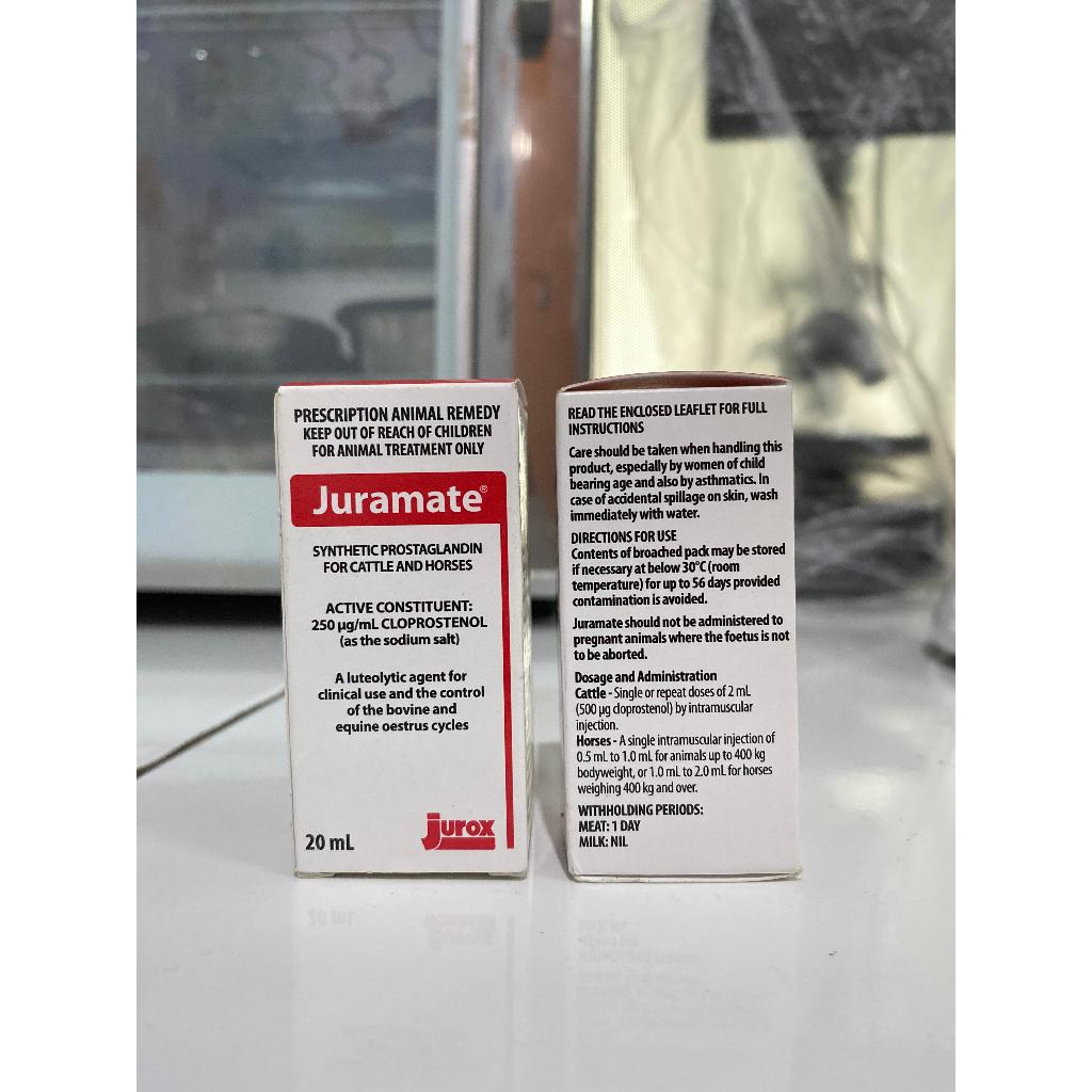 Juramate 20ml (PGF2 ALFA) hormon ternak LIKE LUTAlYSE, SYNCHROMATE