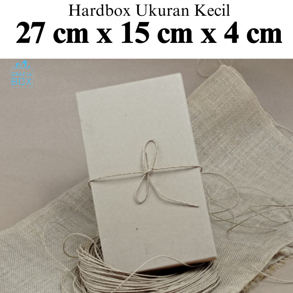 

HARDBOX Recycle Papercraft - KOTAK SOUVENIR - ukuran 27 cm x 15 cm x 4 cm