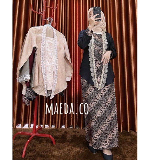 MAEDA BATIK || KUTU BARU KIRANA + ROK LIPAT || BATIK COUPLE || BATIK VISCOSE TRUSMI CIREBON PROMO