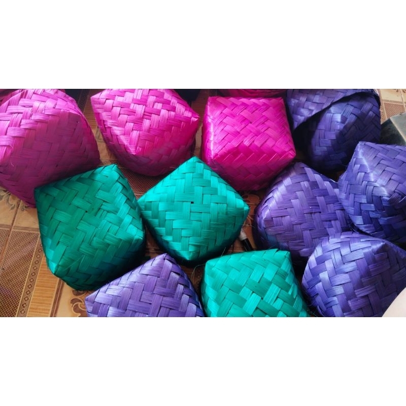 besek warna 15×15 | besek murah | besek warna | besek hias