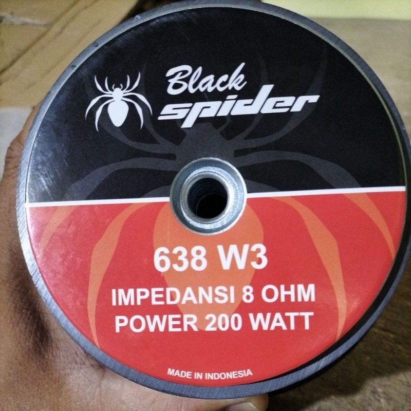 SPEAKER MIDRANGE ARRAY SPEAKER 6 INCH BLACKSPIDER 638