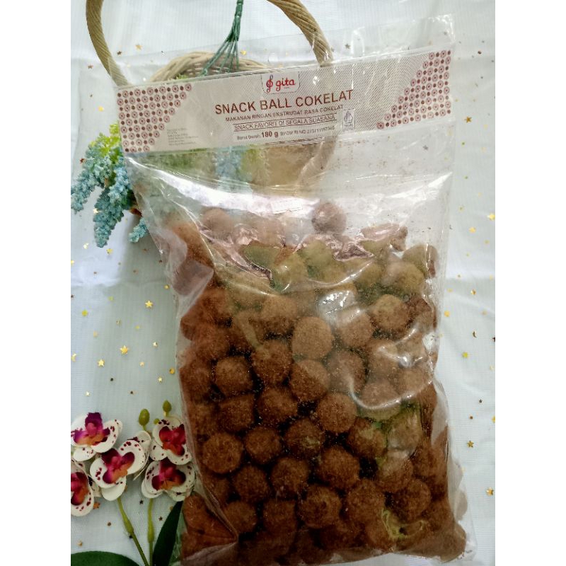 

Snack Ball Ring Rasa Keju Balado Coklat Food Kering Cemilan Manis