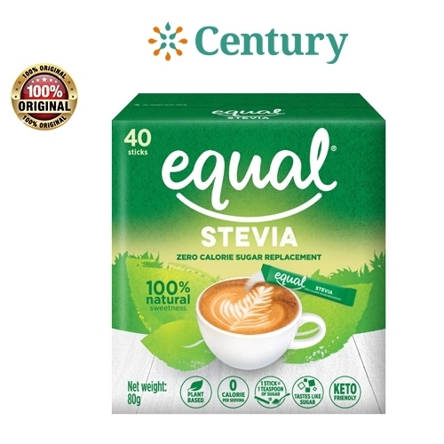 

EQUAL STEVIA 40STICKS / GULA / PEMANIS ALAMI/ MAKANAN / MINUMAN