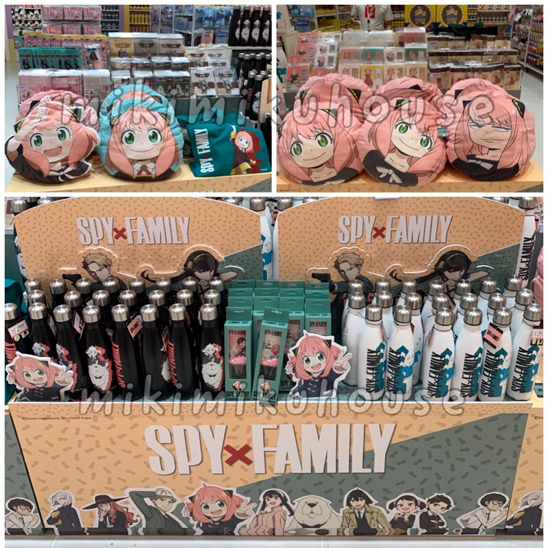 MINISO SPY X FAMILY ANYA FORGER SPY FAMILY FIGURE BLIND BOX BONEKA DOLL CUSHION BANTAL ORIGINAL MINI