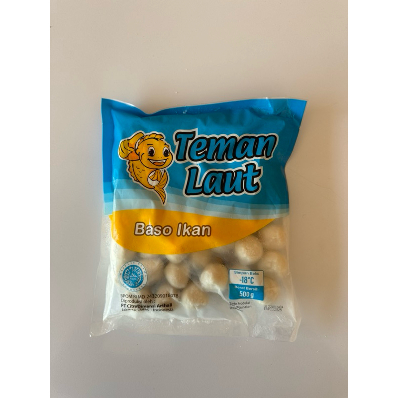 

Bakso Ikan Teman Laut