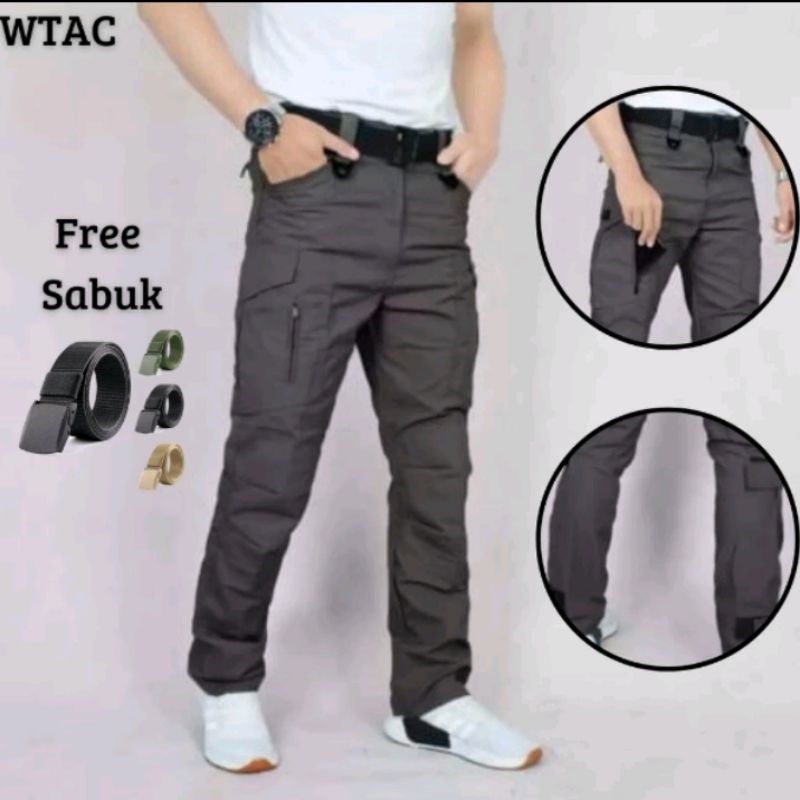 GRATIS SABUK CELANA PANJANG PRIA W-TAC TACTIKAL CARGO/CELANA GUNUNG/CELANA OUTDOOR TERMURAH