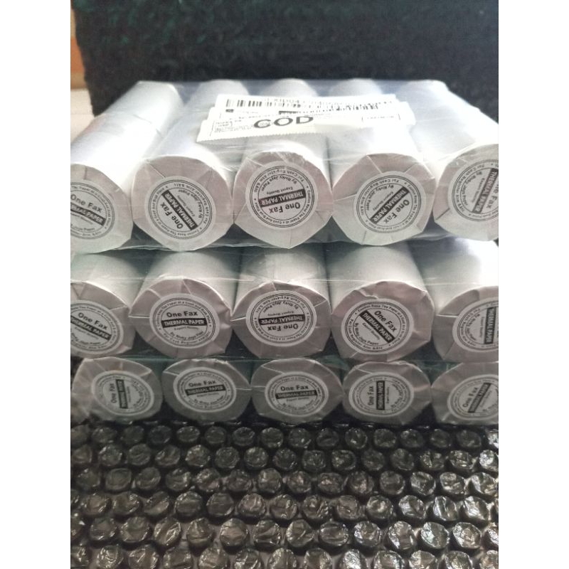 

Kertas kasir thermal 58x40 paket 10roll/pcs