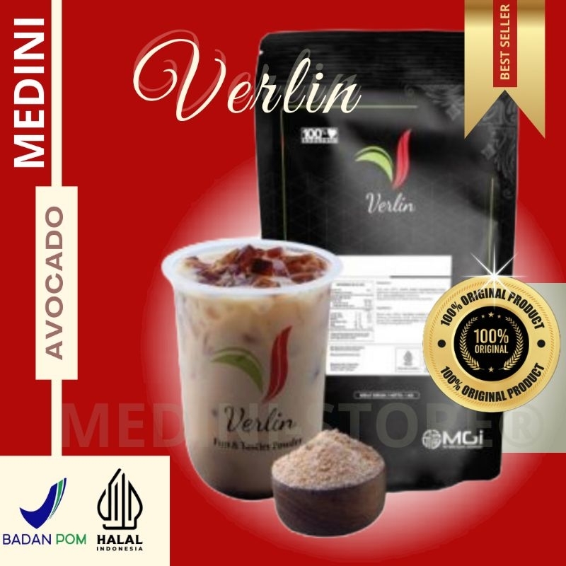 

Verlin Powder (AVOCADO) Minuman Bubuk Instan Premium Kemasan /Item Termurah di Shopee